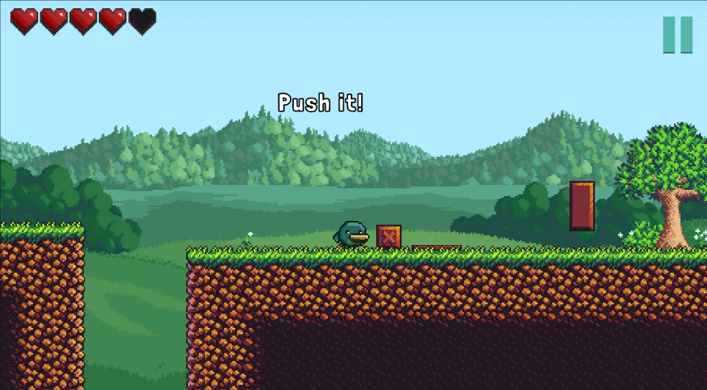Mirslump Screenshot - Push puzzle